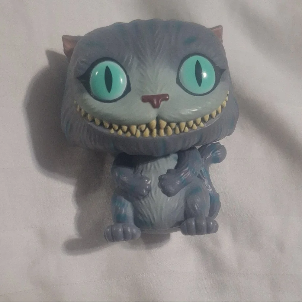 Funko Pop Cheshire Cat Flocked 178 Hot Topic Exclusive Alice In Wonderland OOB
